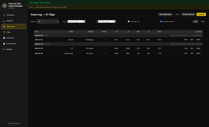 TITAN PRO-SLIP CLUTCH SIMULATION SOFTWARE