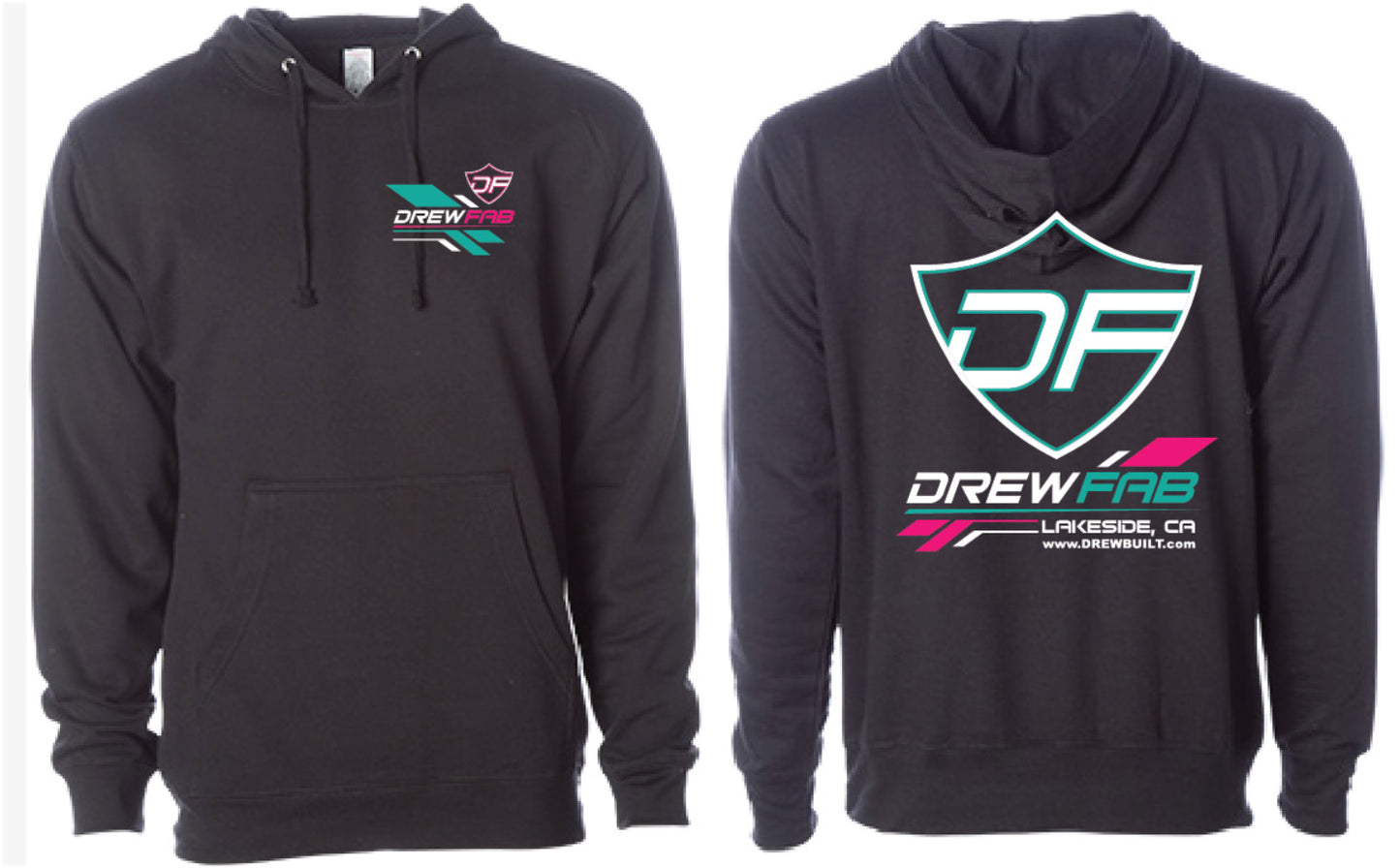 DF7011 RETRO HOODIE