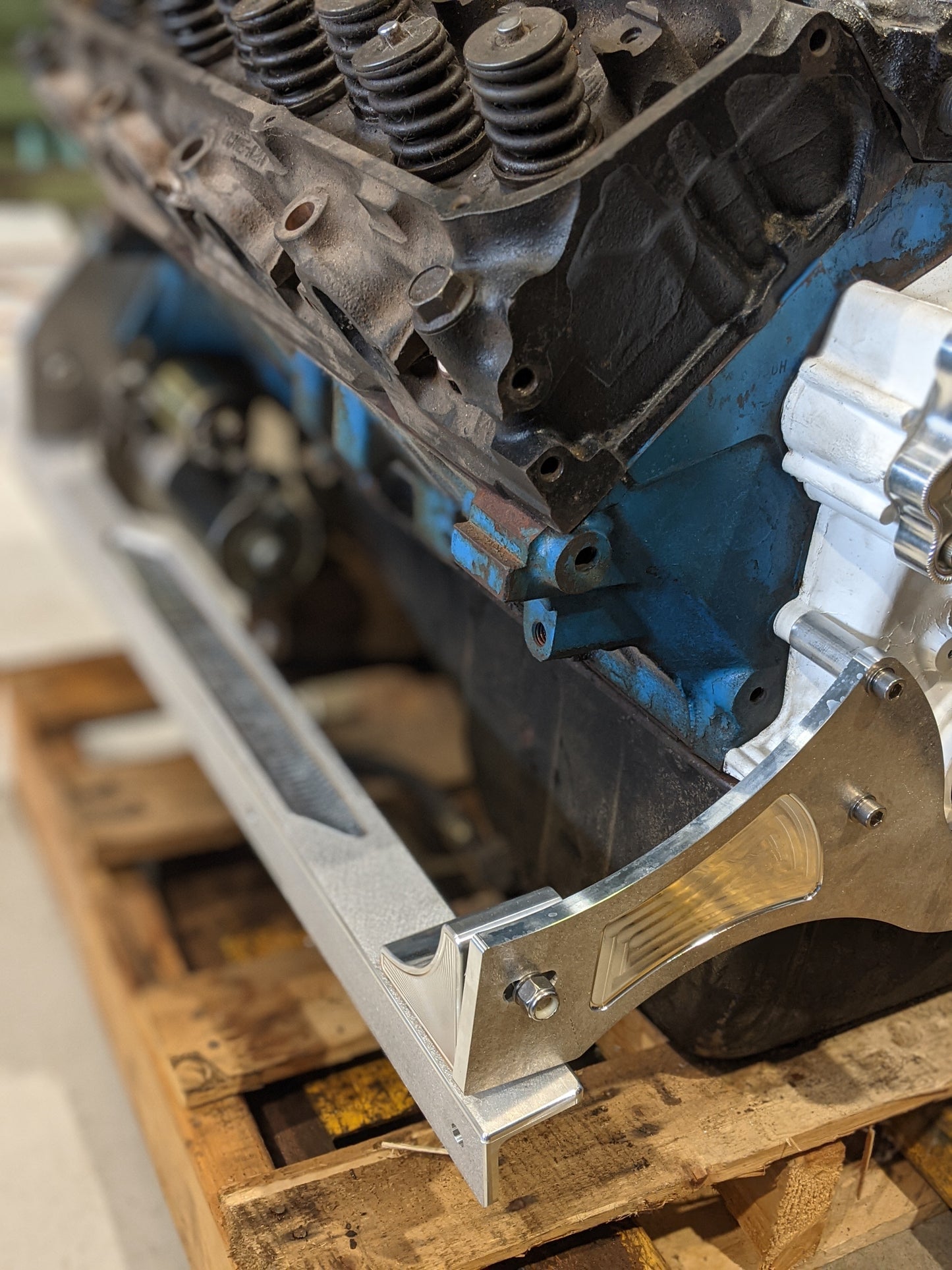 JET BOAT ENGINE MOUNT KIT (COMPLETE RAIL KIT W/ PLATES)