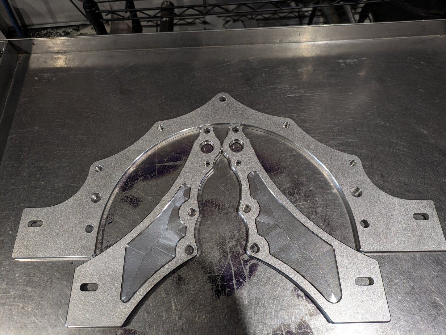 JET BOAT ENGINE MOUNT KIT (COMPLETE RAIL KIT W/ PLATES)