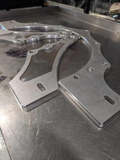 JET BOAT ENGINE MOUNT KIT (COMPLETE RAIL KIT W/ PLATES)